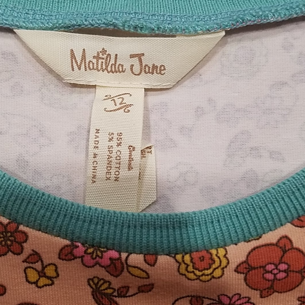GUC Matilda Jane "Cartwheels" Tunic Size 12 - Picture 3 of 5